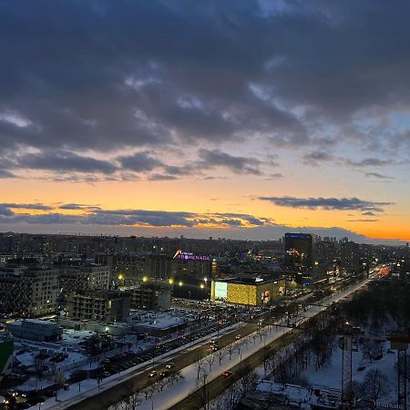 ורשה Apartament Skyscrapper Z Widokiem Na Panorame Warszawy מראה חיצוני תמונה