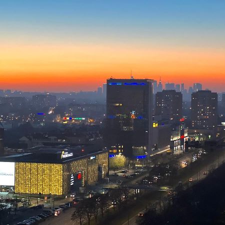 ורשה Apartament Skyscrapper Z Widokiem Na Panorame Warszawy מראה חיצוני תמונה