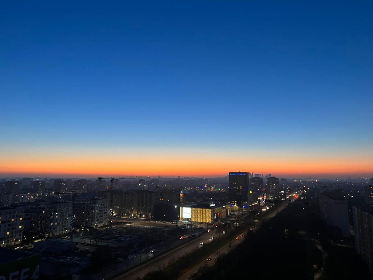 ורשה Apartament Skyscrapper Z Widokiem Na Panorame Warszawy מראה חיצוני תמונה
